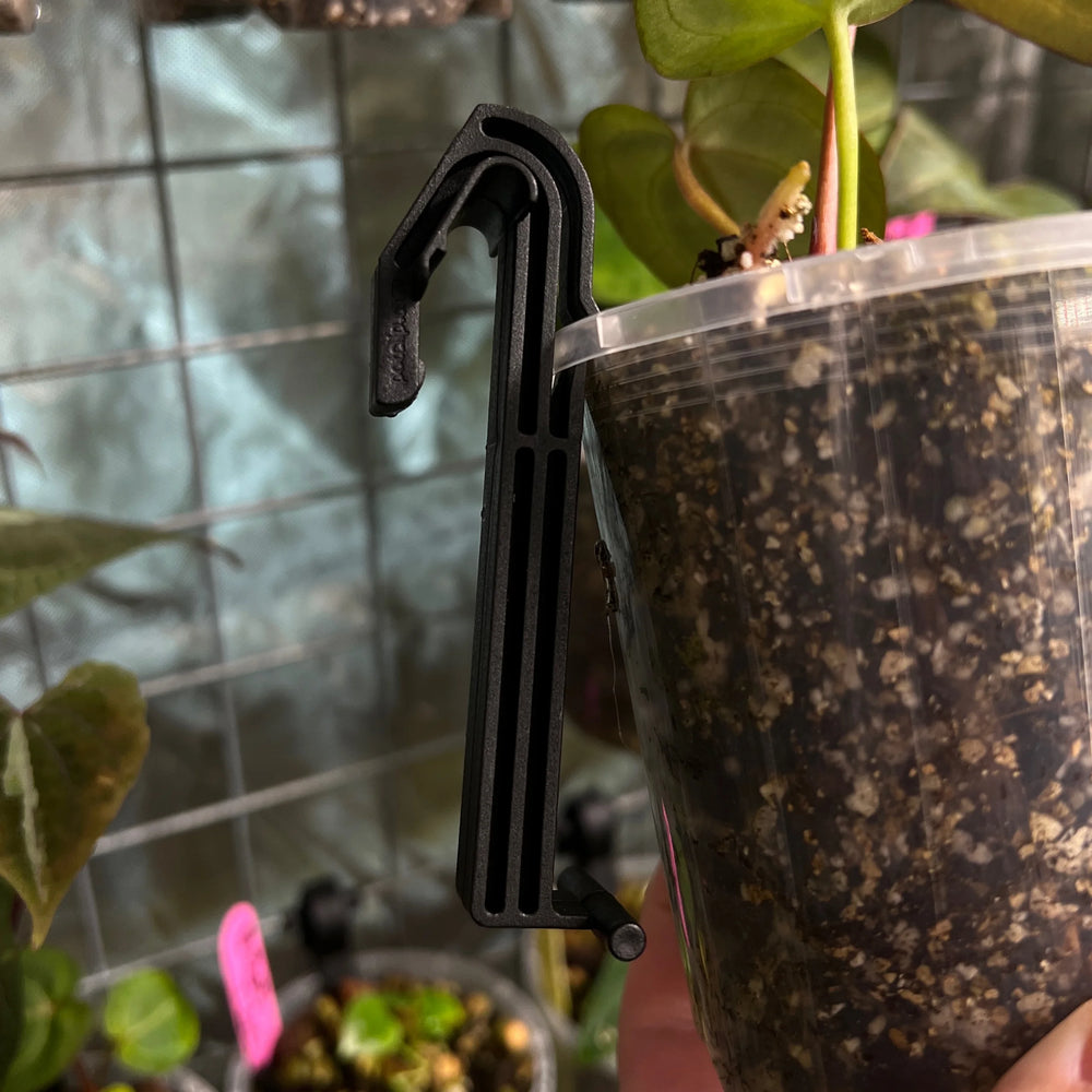 Plastic Pot Space Saver Hook | Hanging Pot Clip (SINGLE CLIP)